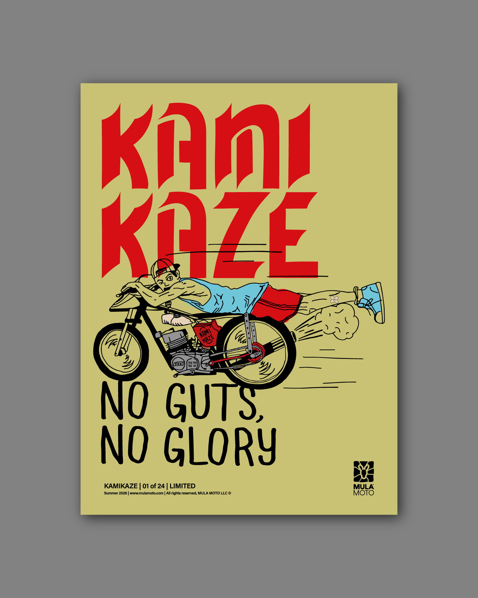 Kamikaze - No Guts, No Glory Poster
